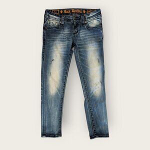 Rock Revival Blue Skinny Jeans